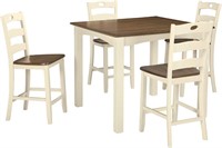 Counter Height Dining Room Table and Bar Stools