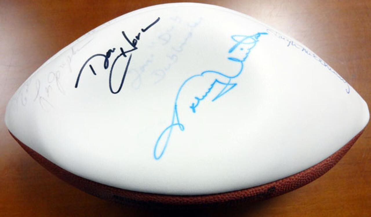 NFL Signed Items from your favorite players and teams