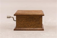 Vintage Japanese Hand Crank Music Box