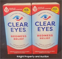 2 Clear Eyes 0.5 fl oz