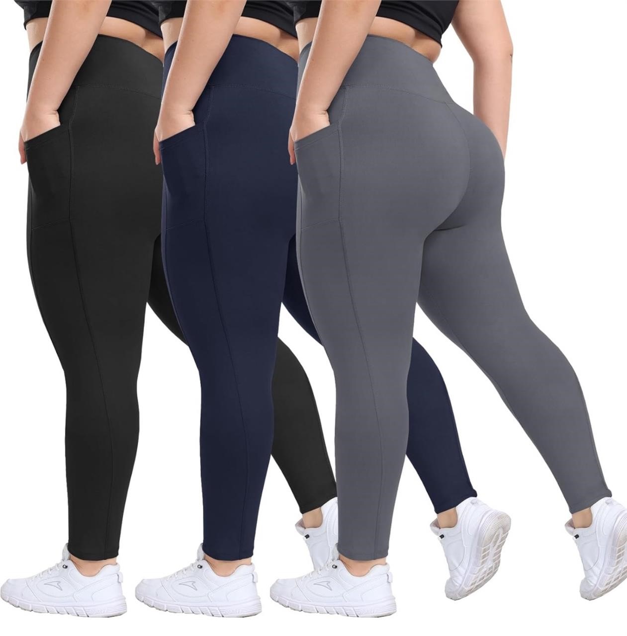 ($69)  Womens Soft activewear, pack of three, M