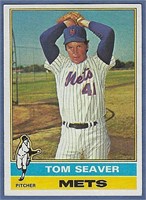Nice 1976 Topps #600 Tom Seaver New York Mets