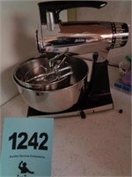 Sunbeam Mixmaster, stainless finish