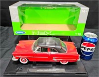 Welly Nex 1953 Red Ford Sunliner Convertible 1:18