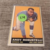 1961 Topps Football Andy Robustelli