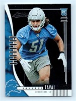 Rookie Card  Jahlani Tavai