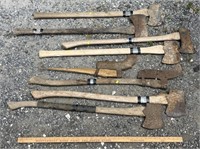 Axe Heads & Axes Tool Lot Collection