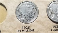 1926 Buffalo Nickel From A Set
