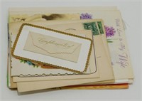 Antique and Vintage Cards, Wedding Invitations,