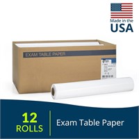 12 Rolls TIDI 617 Avalon Exam Paper  21"x125'