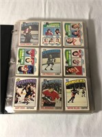 1976-77 OPC Partial Hockey Card Set With Stars