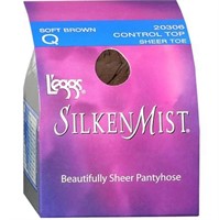 LEGGS (Q) Silken Mist Sheer Control Top Pantyhose
