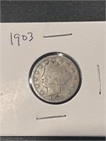 1903 Liberty Head V Nickel