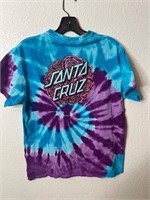 Y2K Santa Cruz Tie Dye Roses Shirt