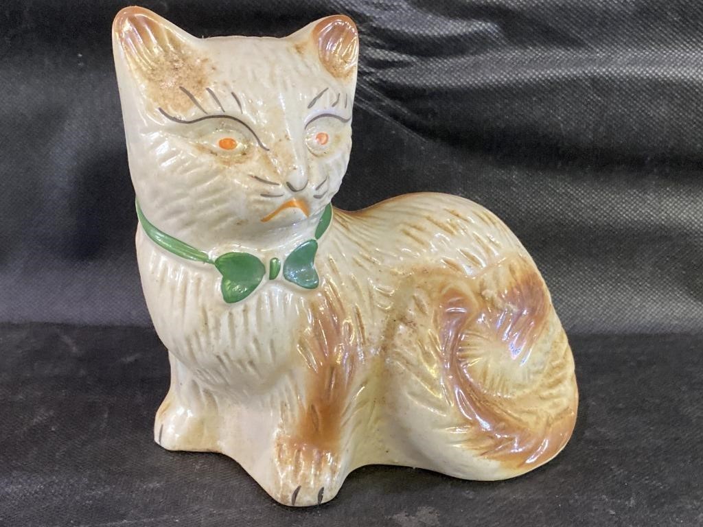 VTG Ceramic Kitty Cat Made in Brazil