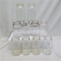 Drey Perfect Mason Canning Jars - 10 Items