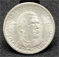 1946 Booker T. Washington Silver Comm. Half Dollar