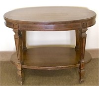 Drexel Heritage Oval End Table