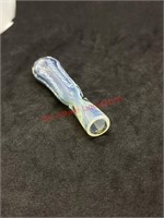 3.25in Glass Chillum Pipe (living room)