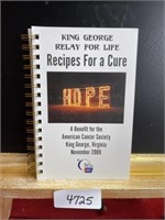 King George Virginia recipe book