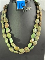 .925 Jay King Green Turquoise Necklace