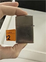 ZIPPO WINDPROOF LIGHTER NOTE