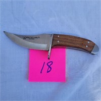 hand made White Tail cuttlery knife