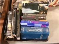 Tray lot of assorted books