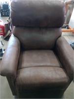 Electric leather recliner