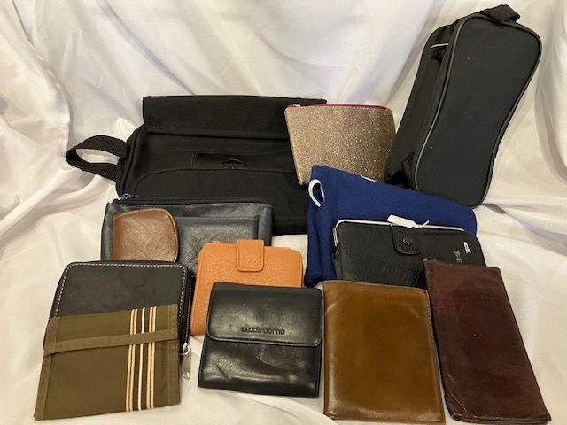 Wallet/Travel Bag Lot