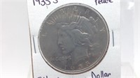1935S Peace Silver Dollar