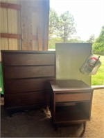 Mid-Century Style Chest & Nightstand, Coffee Table