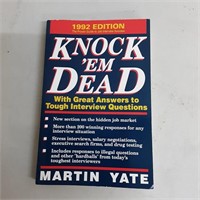 Knock 'em Dead 1992 edition interview question