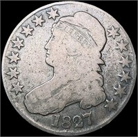 1827 O-114 Capped Bust Half Dollar NICELY CIRCULAT