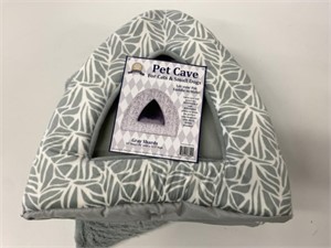 New Pet Cave For Small Dogs Or Cats Gray Shades