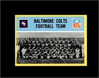 1967 Philadelphia #13 Colts TC EX to EX-MT+