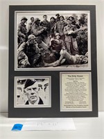 The Dirty Dozen Vintage Matted Photo Display