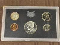 1969 S Proof Coin Set Silver Half/Dime/Quarter