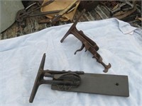Pair of Vintage Saw Blade Sharpening Vises