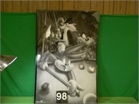 Looney Toons Picture Black & White 36L X 24 W