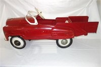 1950's MURRAY SAD FACE DUMP TRUCK PEDAL CAR