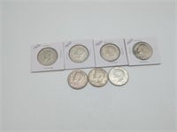 1964 1968 D Kennedy Half Dollar Lot Coin Coins