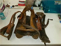 Antique McClellan style saddle