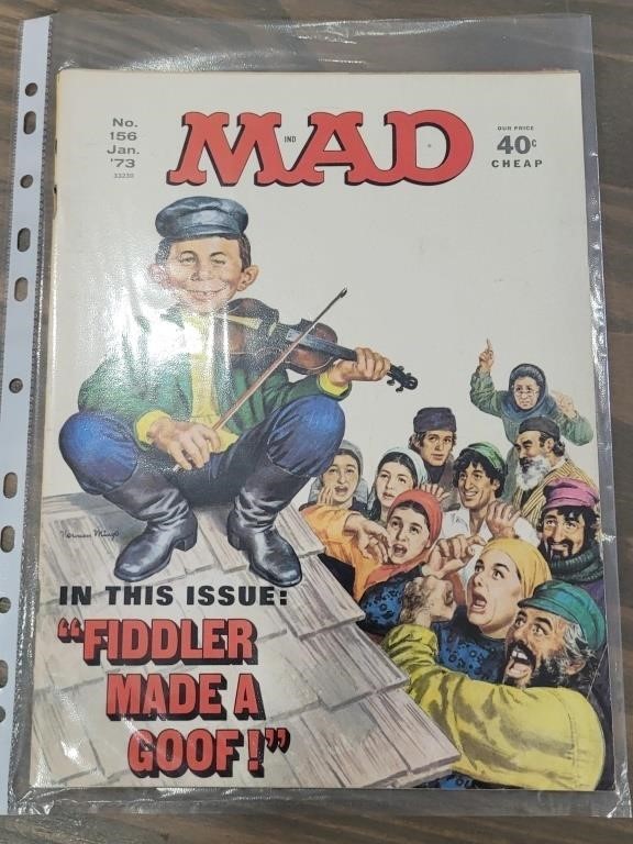 No. 156 Januaray 1973 Mad Magazine