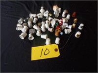 COLLECTION OF THIMBLES (SOME ANTIQUE)