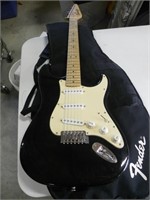 Fender Strat Electric Guitar and Soft Case