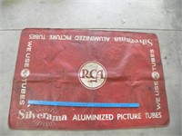 Large RCA Mat. Advertising