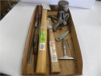 Unused Hammer Handles, measuring tool