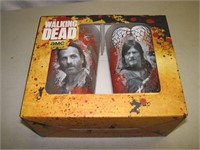 Pair of Walking Dead Pint Drink Glasses in Box