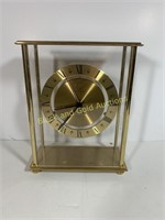 Hamilton quartz brass desk clock